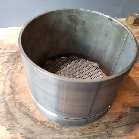 POTAL CORTEN STEEL POT BRUSH LINED