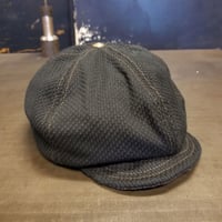 REW10　CASQUETTE　SASHIKO　BLACK