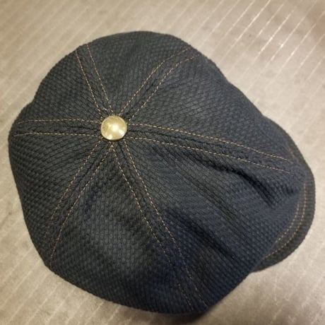 REW10　CASQUETTE　SASHIKO　BLACK