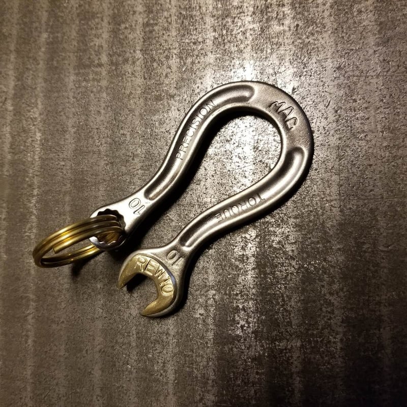 rew10work WRENCH KEYHOOK カラビナ キーフック スパナ REW10 WRENCH KEYHOOK （GEDORE） | Rew10 Online s