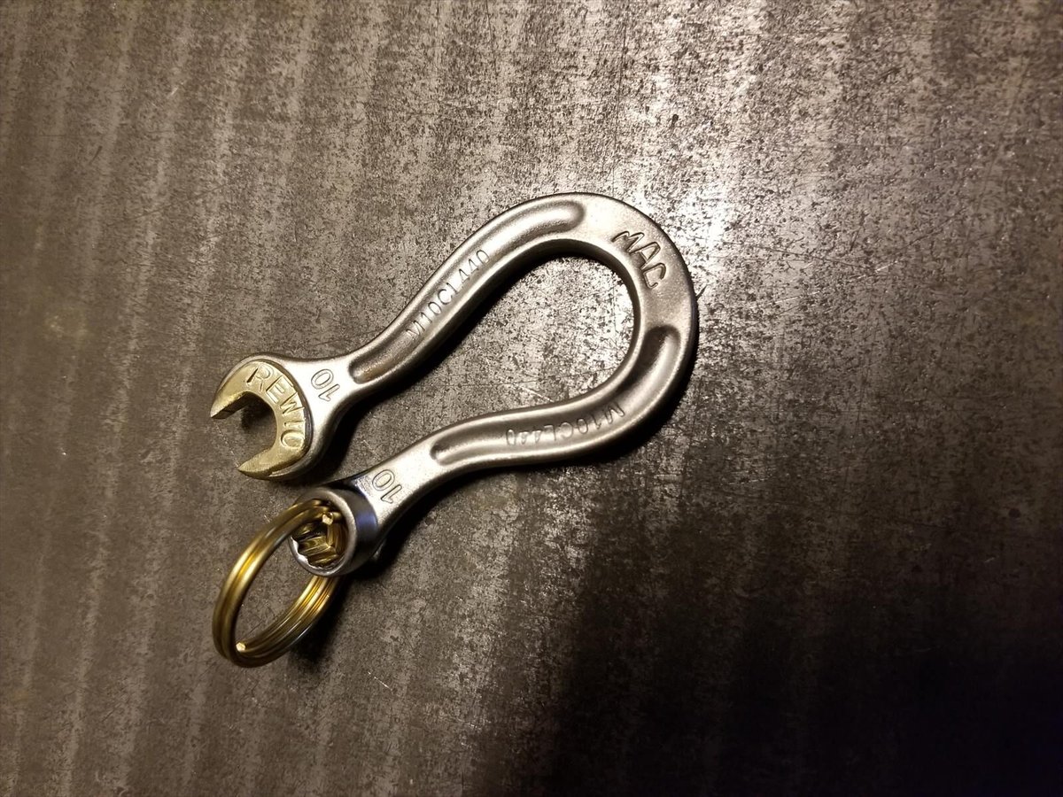 Rew10 スナップ　キーフック　キーホルダー 10mm MACTOOL REW10 WRENCH KEYHOOK (MACTOOLS PRECISION TORQ