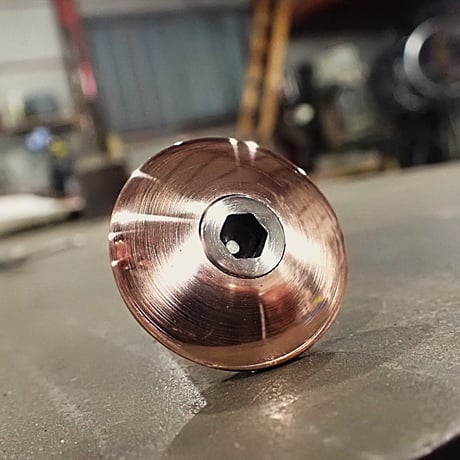 REW10 CHROME COPPER HEADCAP 1”