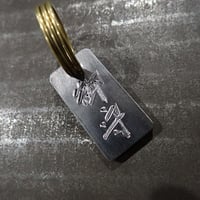隆天製銘切鉄札　【4文字までご希望の銘刻みます】