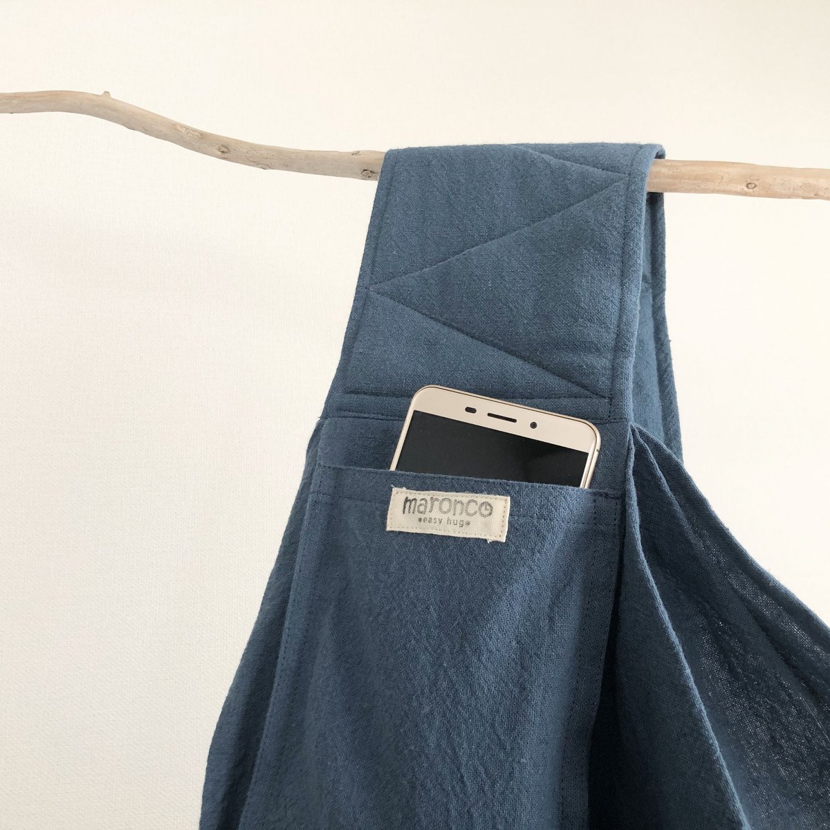 まりんこ MUJI* series +ポッケ M-blue | maronco