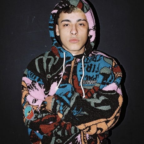 GRMY/OVER SHERPA BOA HOODIE "PINK"