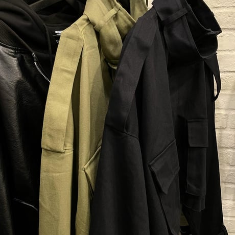 MNML/Cropped M65 Jacket "BLACK"