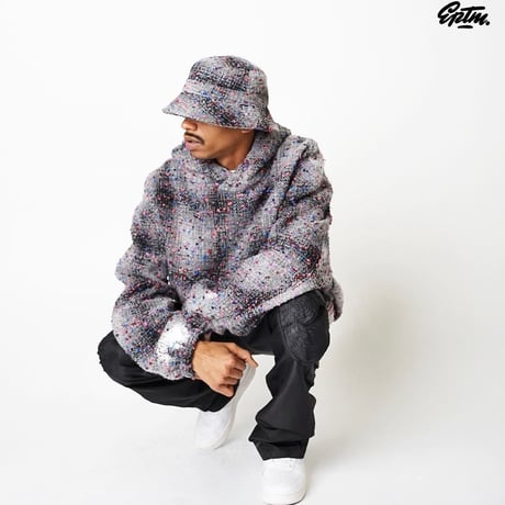EPTM/FLANNEL Tweed HOODIE