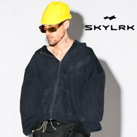 SKYLRK / Zip Hoodie "CAVE"