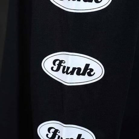 By The R/ FUNK LongSleeve Tee "BLACK/WHITE"
