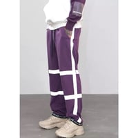 WOSS.official/PURPLE reflector pants