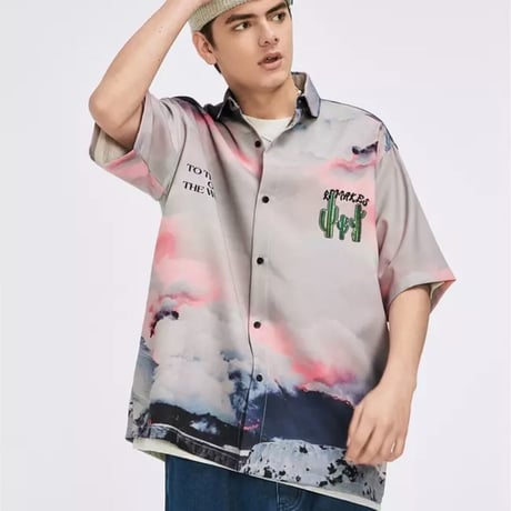 WOSS.official/ oversize caktus shirts