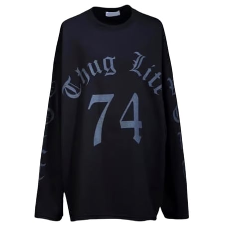 By The R/Thug Life LongSleeve Tee "BLACK"