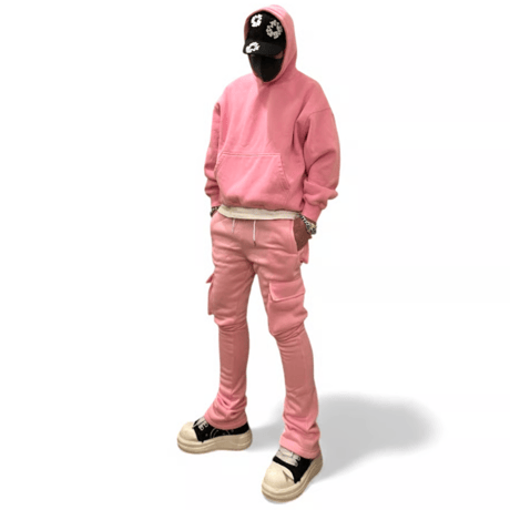 Mismatch NYC/Washed Short Hoodie (SET UP)