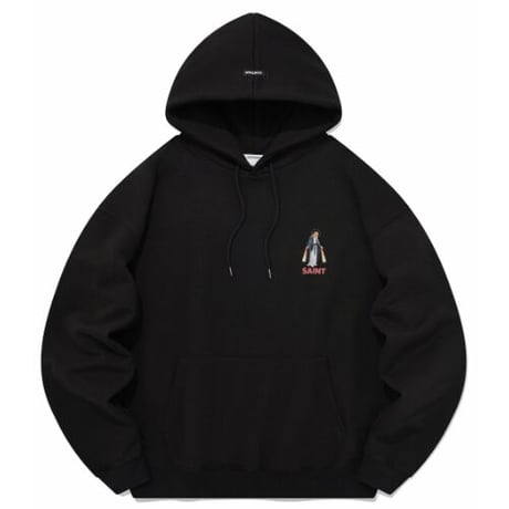 SAINT PAIN/ Mary Hoodie BLACK