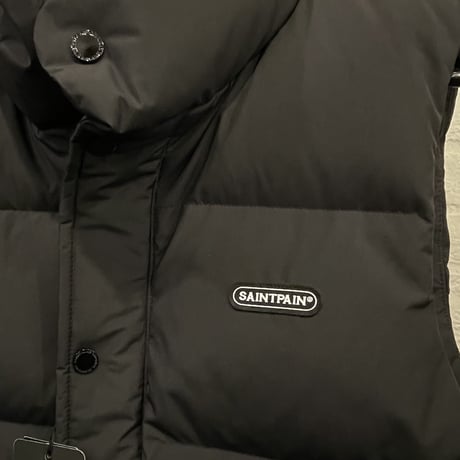 SAINT PAIN/PUFFER VEST BLACK