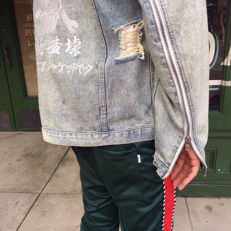 Reves Paris × Arctic Premium /”REIGN” denim Jacket