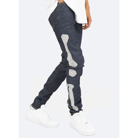 MNML/Skeleton Denim