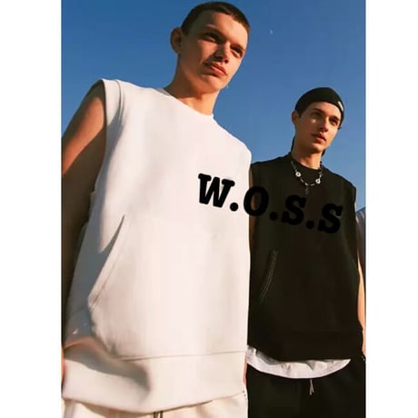 WOSS.official/Oversize CUT OFF Sweat