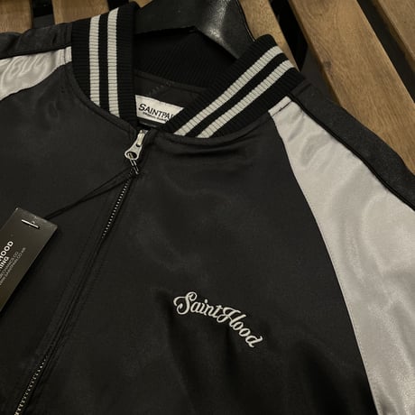 SAINT PAIN/Satin Souvenir Jacket