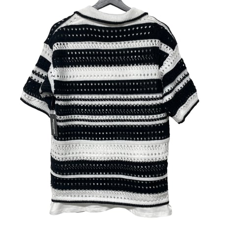 Mismatch NYC/Summer Knit polo Shirts(インナー付)