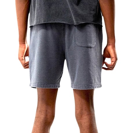 Rhinestone washed Shorts