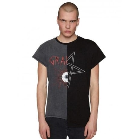 Granted/T-Shirt In Spliced Tour Print