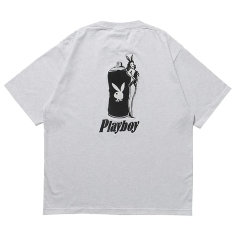 Playboy/Embroid Tshirts "GRAY"