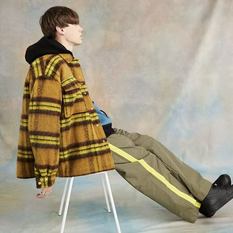 COLLUSION Studios /WOOL Check Jacket
