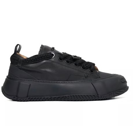 VALABASAS / Leather Sneaker "BLACK"