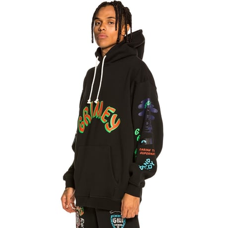GRMY/Destroy Hoodie BLACK