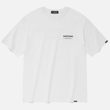 SAINT PAIN/Back Logo Tee WHITE