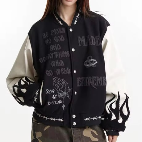 MADE EXTREME/ Christ stadium jacket BLACK