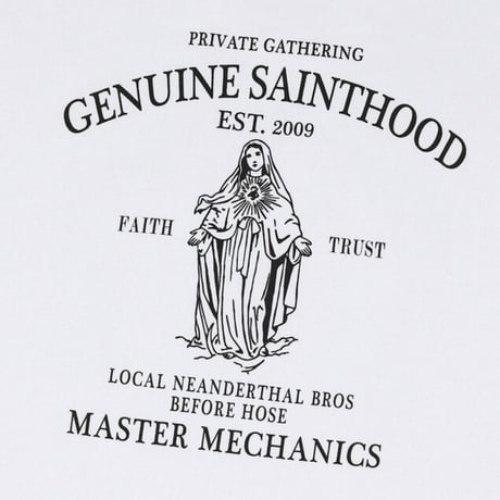 SAINT PAIN/GRACE LongSleeve Tee WHITE