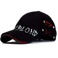 BLACK BLOND/Double Visor CUSTOM CAP