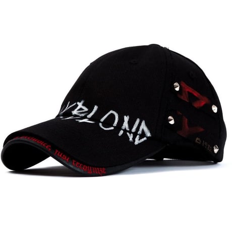 BLACK BLOND/Double Visor CUSTOM CAP