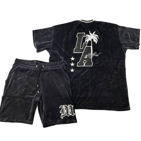BOOHOO  /Parm Tree  SET UP " BLACK"