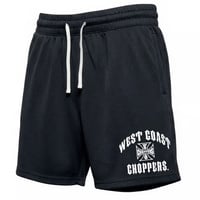 West Coast Choppers/ Logo Mesh Shorts"BLACK"