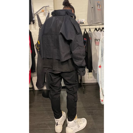 MNML/Cropped M65 Jacket "BLACK"