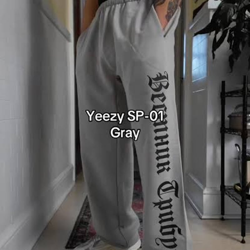 YEEZY × Gosha Rubchinskiy / Logo Wide Pants (S
