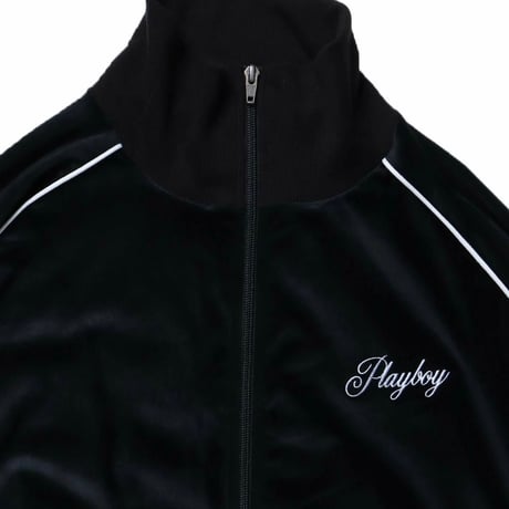 Playboy/Velours Track Jacket