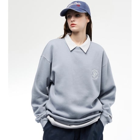 SAINT PAIN/SERIE Crewneck LIGHT BLUE