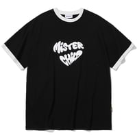 MISTERCHILD/ Heart Beat Tshirts "BLACK"