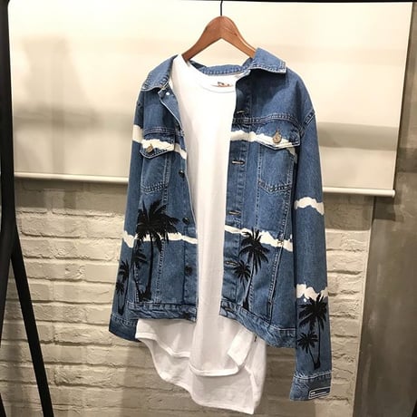 BOOHOO × MIGOS/Parm Tree denim jacket
