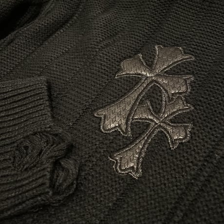 Mismatch NYC/ Cross Lether knit