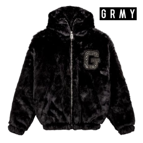 GRMY/ FUR HOODED JACKET