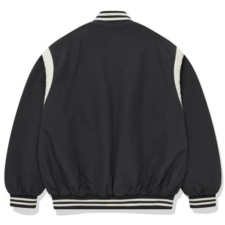 SAINT PAIN/Reversible Varsity Quilting  Jacket