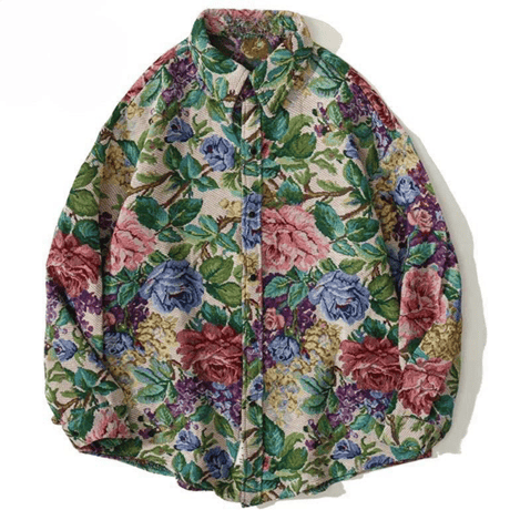 WOSS.official/Vintage Flower Shirts