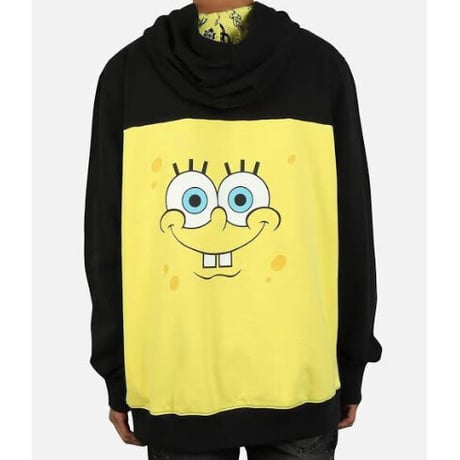 Timberland × Sponge Bob /Hoodie BLACK