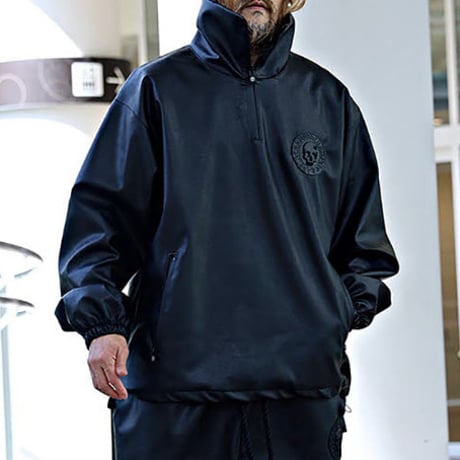 By The R/ Leather Anorak Jacket