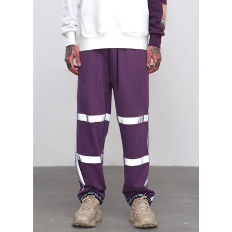 WOSS.official/PURPLE reflector pants